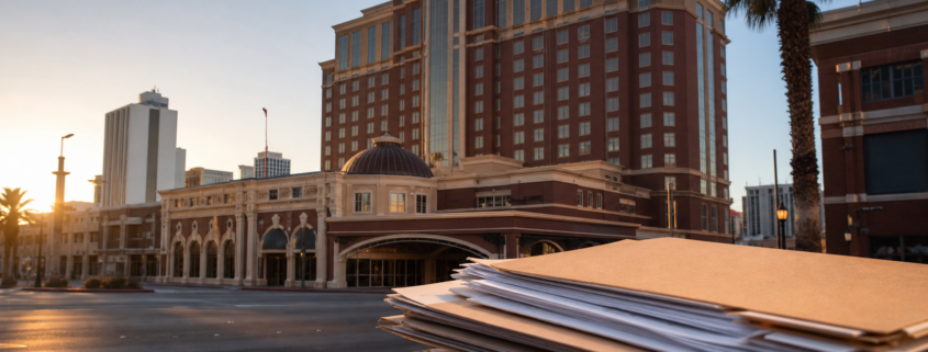 Downtown Grand Las Vegas editorial news image