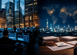 US prediction markets editorial illustration