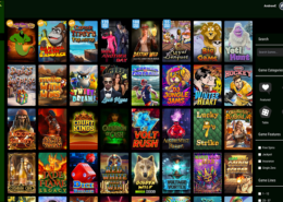 Jumba Bet’s desktop game lobby from Chipy’s review gallery.