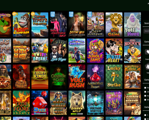 Jumba Bet’s desktop game lobby from Chipy’s review gallery.