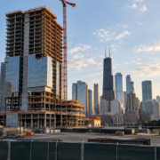 Editorial illustration for Bally’s Chicago Casino Project: Stalled Hotel Worksite Signals Uncertainty