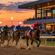 Editorial illustration for Fixed odds horse racing enters Michigan online betting debate