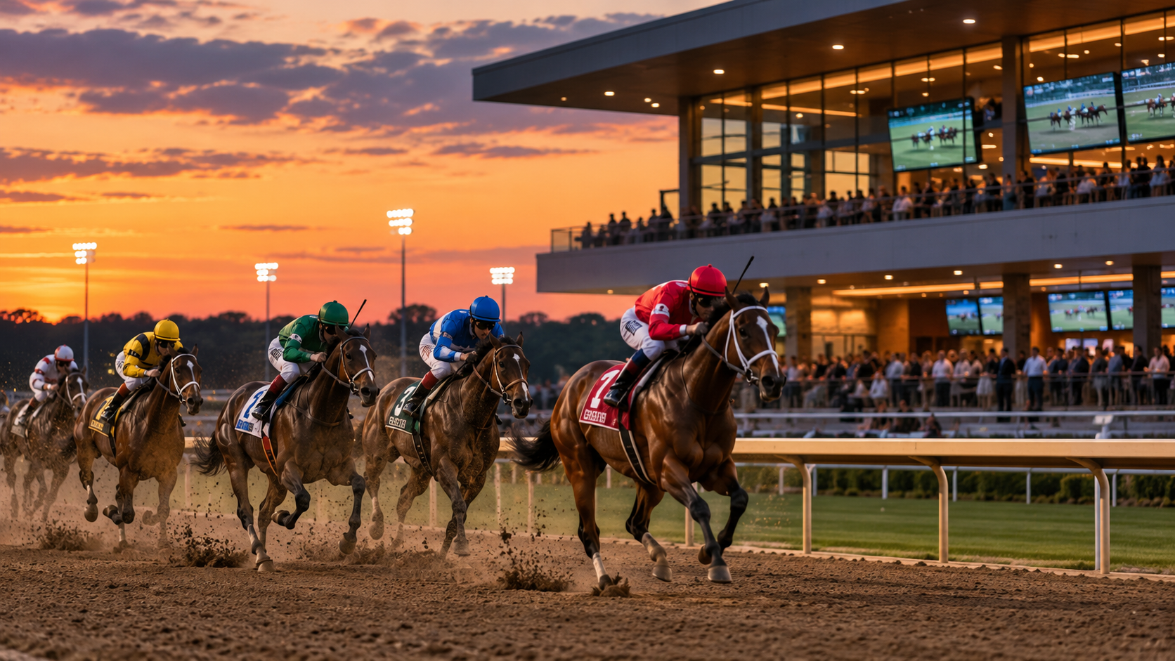 Editorial illustration for Fixed odds horse racing enters Michigan online betting debate