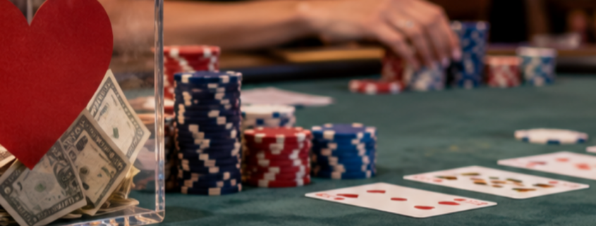 Editorial illustration for Nevada Charity Poker: Governor Candidate Reaches Final Table at Vegas Event