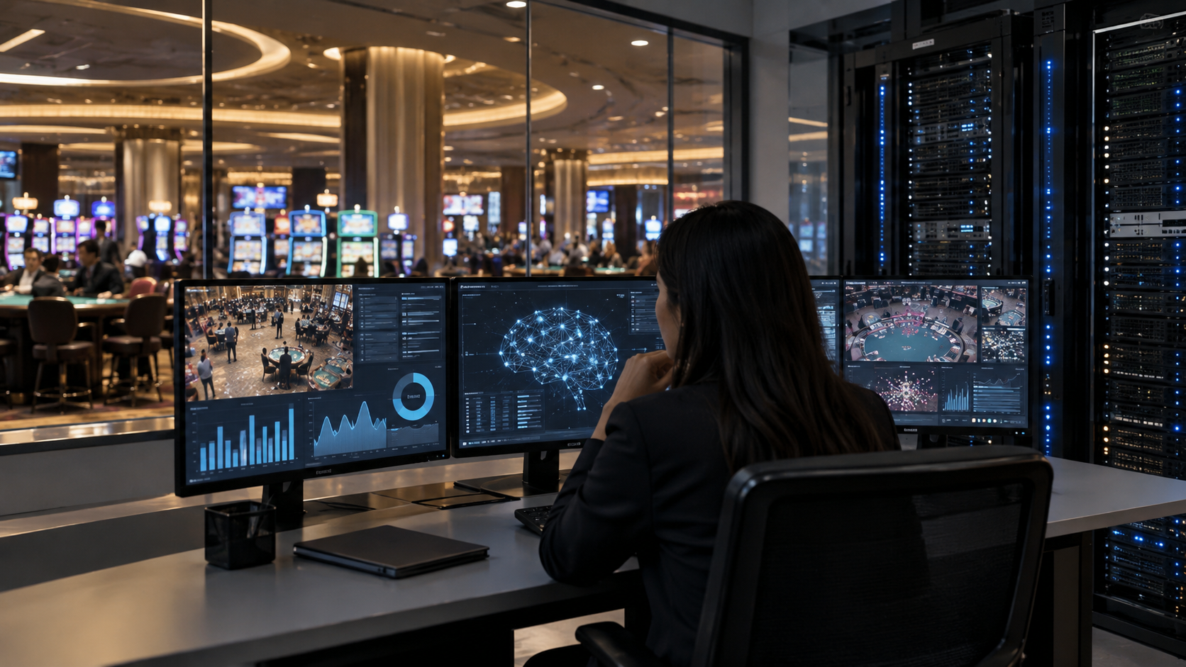 Editorial illustration for Private AI for Casinos: eConnect ACE Puts Data Tools in Focus